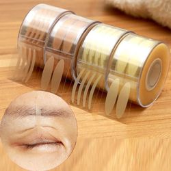 600 pcs Double Fold Eyelid Tape Sticker Invisible Lace Eyelash Extension Self-adhesive Under Eye