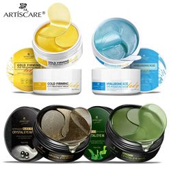 ARTISCARE Eye patches Hyaluron Acid & Gold & Seaweed & Black Pearl for Fade Wrinkles Dark Circles