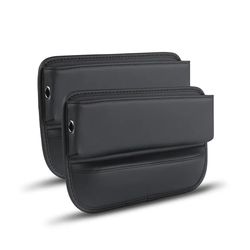 Universal Car Seat Gap Organizer PU Leather Auto Console Side Pocket Seat Crevice Storage Box