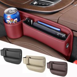 Car Seat Gap Organizer Storage Box Pocket Multifunction Universal Wallet Keys Card Cup Phone Holder