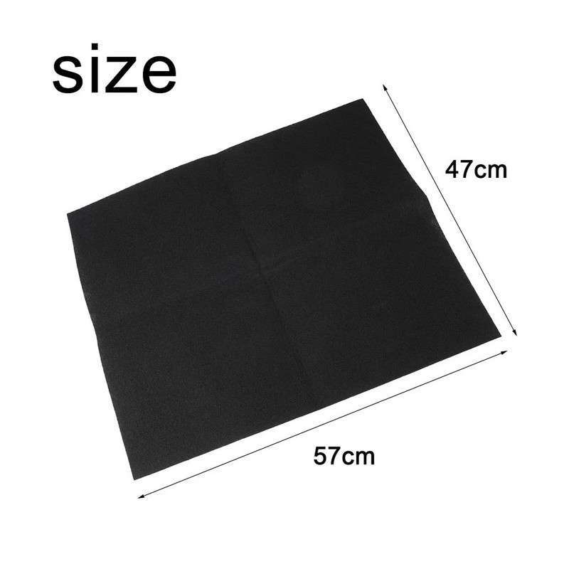 57x47cm Universal Activated Carbon Filter Cotton  CuttoSize Range Hood  Air Purifier Replacement Sh 2