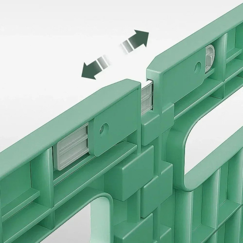 Lightweight Brushed Trolley Luggage Cart Folding Shopping Cart For Climbing Stairs Home Hand Pull 5