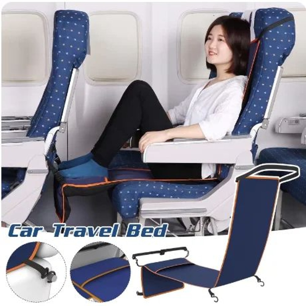 Travel Footrest Hammock For Adult Kids Multifunctional Airplane Foot Hanger Baby Sleeping Bed For P 0