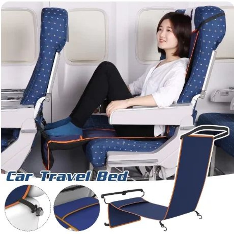 Travel Footrest Hammock For Adult Kids Multifunctional Airplane Foot Hanger Baby Sleeping Bed For P 0