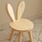 Creative Small Board Stool Cute Rabbit Ears Solid Wood Small Stool Decorative Stool Children Chair 3