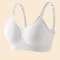 High Quality SingleHanded Front Buckle Nursing Bra Breathable Seamless Maternity PushUp Breastfeedi 10