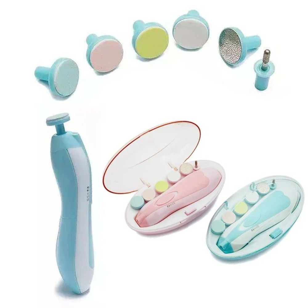 Multifunctional Electric Baby Nail Trimmer  Manicure Tool Set  Safe Nail File Clippers For Newborns 0