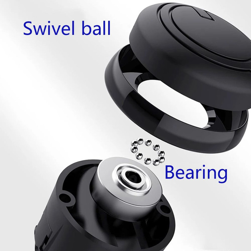 Steering Wheel Booster Spinner Knob With Power Handle Ball  Metal Bearing For Effortless OneHanded  1