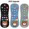Baby Silicone Remote Teether Teething Stick Pacifier Glove Toy Set 4