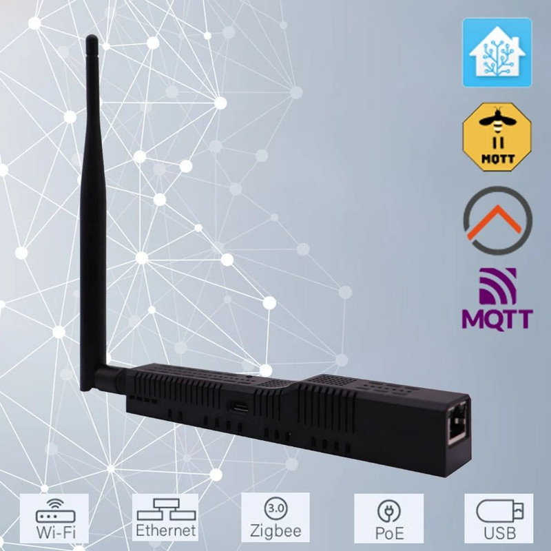 SMLIGHT SLZB06 Zigbee Adapter With Ethernet USB WiFi  PoE  Compatible With Zigbee2MQTT ZHA Home Ass 2