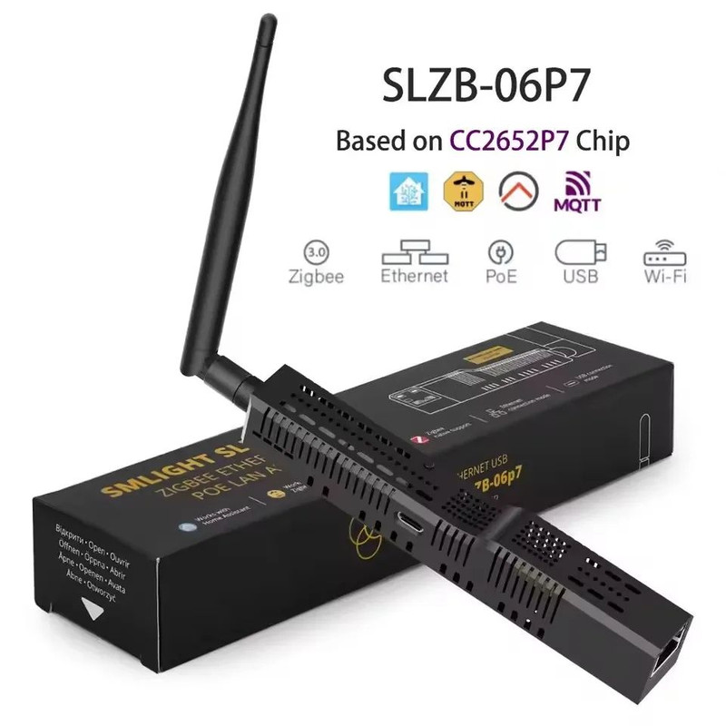 SMLIGHT SLZB06 Zigbee Adapter With Ethernet USB WiFi  PoE  Compatible With Zigbee2MQTT ZHA Home Ass 8