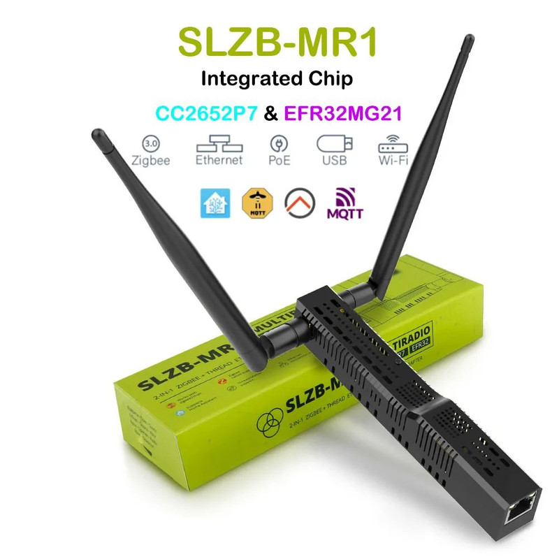 SMLIGHT SLZB06 Zigbee Adapter With Ethernet USB WiFi  PoE  Compatible With Zigbee2MQTT ZHA Home Ass 10