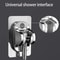 1PC Wall Mount Strong Adhesive Shower Head Holder ABS Waterproof Adjustable Bathroom Bracket 2