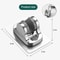 1PC Wall Mount Strong Adhesive Shower Head Holder ABS Waterproof Adjustable Bathroom Bracket 5