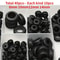 Black ORing Rubber Washer Seals Gasket Grommet Assortment Kit Electrical Gasket ORing Seals Tools 7