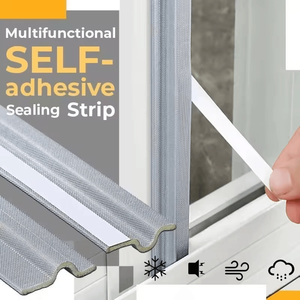 40M Acoustic Insulation Foam Weather Seal Strip For Sliding Door Windows Windproof Soundproof SelfA 2