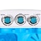 10lbs Mini Washing Machine Compact Twin Tub Portable Washer SpinDryer For Small Spaces 6
