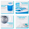 10lbs Mini Washing Machine Compact Twin Tub Portable Washer SpinDryer For Small Spaces 12