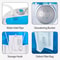 10lbs Mini Washing Machine Compact Twin Tub Portable Washer SpinDryer For Small Spaces 5