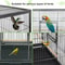 53 Large Bird Cage For Parrots Cockatiels Sturdy Metal Play Top Cage With Feeder Stand Rolling Wh 2