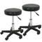 4 PCS Adjustable Height Tattoo Stool Salon Spa Rolling Chair With Hydraulic Lift For Facial Massag 1