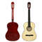 38 Wooden Beginners Acoustic Guitar Set With Case Strap Pick Natural Finish For RightHanded Player 2
