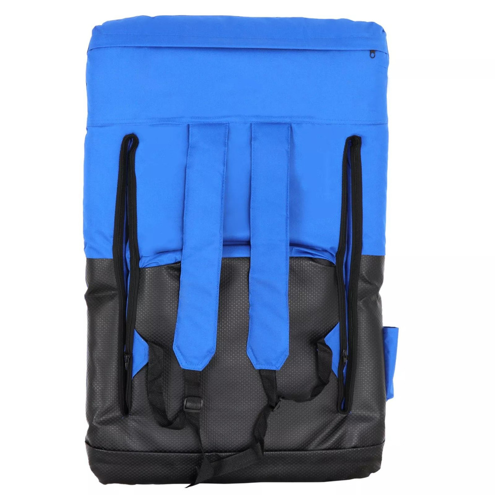 Set Of 2 Portable Stadium Seats  Reclining Bleacher Chairs With 5 Positions Blue Comfortable For Ou 8