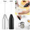 Electric Milk Frother Drink Whisk Mixer Mini Handheld Stirrer For Coffee Eggs And Kitchen Use Batt 2