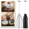 Electric Milk Frother Drink Whisk Mixer Mini Handheld Stirrer For Coffee Eggs And Kitchen Use Batt 0