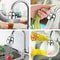 360 Degree Rotating Faucet Movable Kitchen Tap Head With WaterSaving Nozzle Sprayer For Flexible W 5
