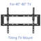 FixedTiltFull Motion TV Wall Mount Bracket  Fits 1070 Inch TVs  Universal VESA Compatible For Upto  5