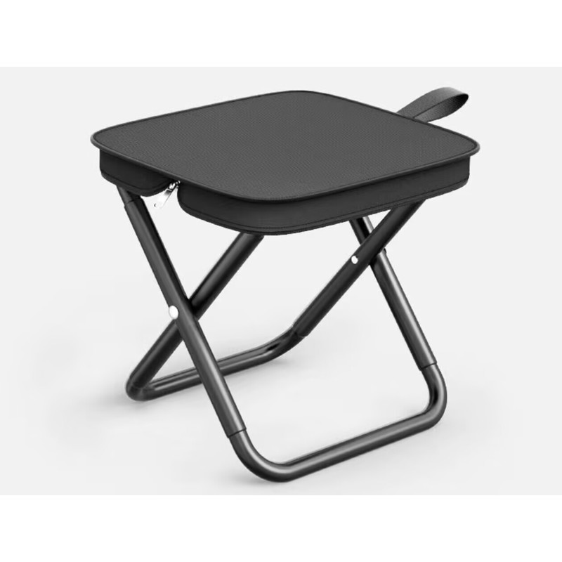 Style Bar Folding Stool, Foldable Camping Chair with Carry Bag, Strong Lightweight Outdoor Seat for Travel Picnic Beach