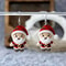 Christmas Santa Claus Earrings Acrylic For Girlfriend Women Holiday Jewelry Double Sided Ear Pendan 4