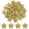 Gold Glitter Star Mini Christmas Tree Hanging Pendant Star Ornament Decoration Tree Pendant For Ch 0