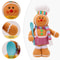 Christmas Decoration Polar Fluffy Cartoon Retractable Gingerbread Man Decorative Legs 1