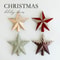 Glitter Christmas Tree Topper Star Reusable Plastic Pentagram Tree Ornament Creative Colorful Holid 1