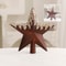 Glitter Christmas Tree Topper Star Reusable Plastic Pentagram Tree Ornament Creative Colorful Holid 3
