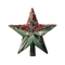 Glitter Christmas Tree Topper Star Reusable Plastic Pentagram Tree Ornament Creative Colorful Holid 10