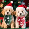 Santa Claus Snowman Dog Bandanas Christmas Plaid Pet Scarf Triangle Saliva Towel Holiday Pet Access 1