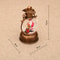 Santa Claus with Music Floating, Snow Ornaments Christmas Tree, Luminous Bedside Lamp Snowman, Night Light New Year Gift