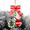 Snowman Cane Hanging Pendant Christmas Soft Pottery Santa Claus Xmas Tree Ornaments New Years Navid 2