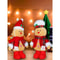 Christmas Gingerbread Doll Cute Gingerbread Man Design Toy Stuffed Pillow Decoration Festive Holida 4