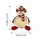 Christmas Candy Basket Snowman Woven Stand Holiday Desktop Decor Cute Design Doll Decoration Bowl G 6