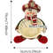 Christmas Candy Basket Snowman Woven Stand Holiday Desktop Decor Cute Design Doll Decoration Bowl G 5