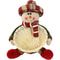 Christmas Candy Basket Snowman Woven Stand Holiday Desktop Decor Cute Design Doll Decoration Bowl G 4