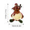 Christmas Candy Basket Snowman Woven Stand Holiday Desktop Decor Cute Design Doll Decoration Bowl G 7