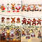 Christmas Tree Decorations, Plush Hanging Ornaments, Snowman Reindeer Bear, Kids Room Window Pendants, Holiday Party