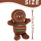 Kawaii Gingerbread Man Plush Christmas Party Decoration Toys Exquisite Decorative Item Festival Gif 4