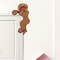 Christmas Gingerbread Man Wall Stickers Removable Festive Party Decoration Home Decor For Bedroom L 4