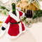Santa Bottle Cover Jacket Christmas Wine Bottle Sweater Cover Wine Gift Holder For Party Display Ho 0